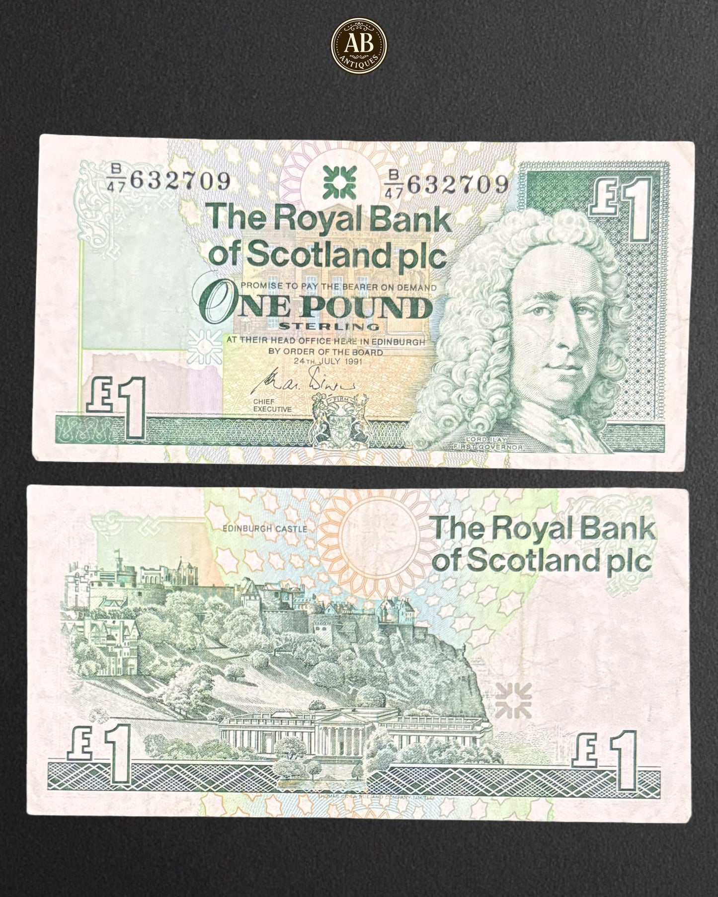 The Royal Bank of Scotland – 1 Pound Sterling (1991)