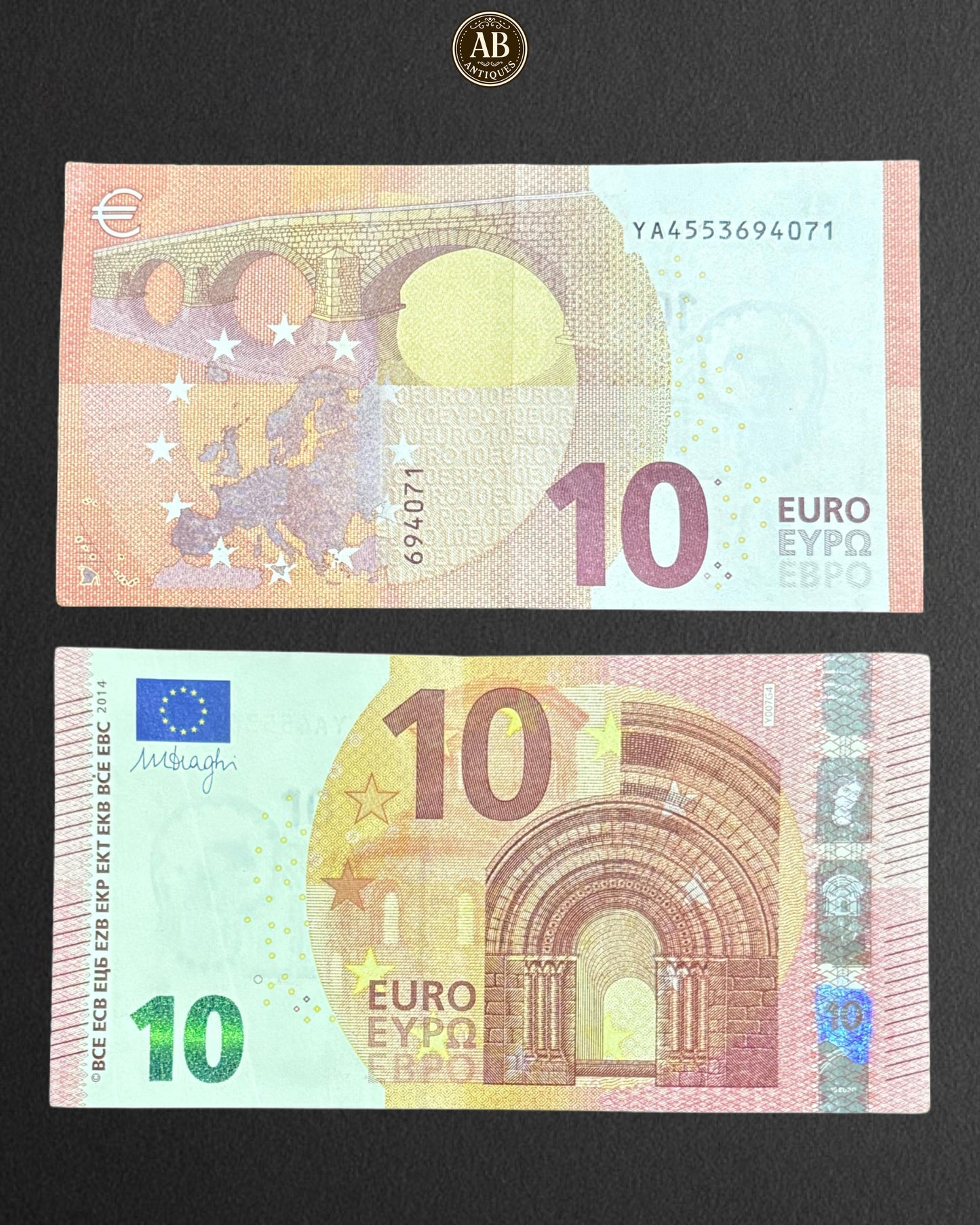 Euro Banknote – 10 Euros (Europa Series)