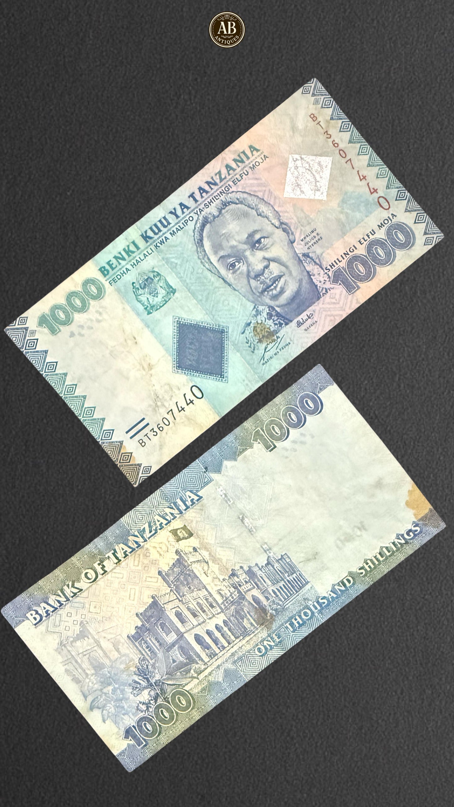 Tanzania – 1,000 Shillings Banknote (Bank of Tanzania)