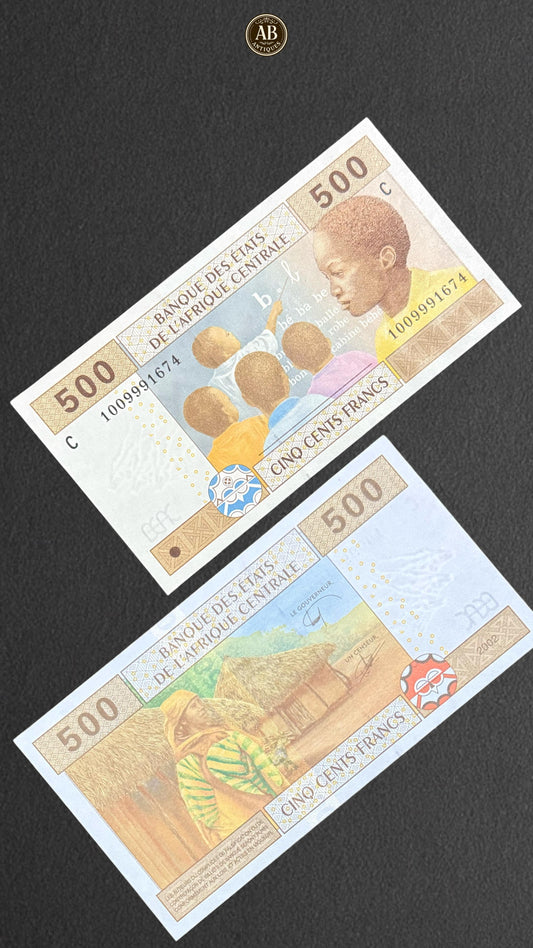 Central African States – 500 Francs Banknote (Banque des États de l’Afrique Centrale)