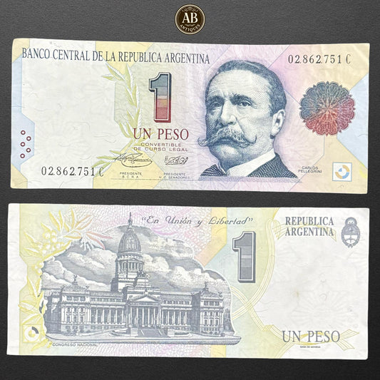 Argentina – 1 Peso Banknote (1992 Series)
