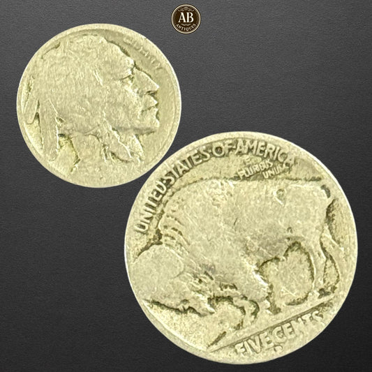 United States Buffalo Nickel (Indian Head) – Five Cents 1913-1938