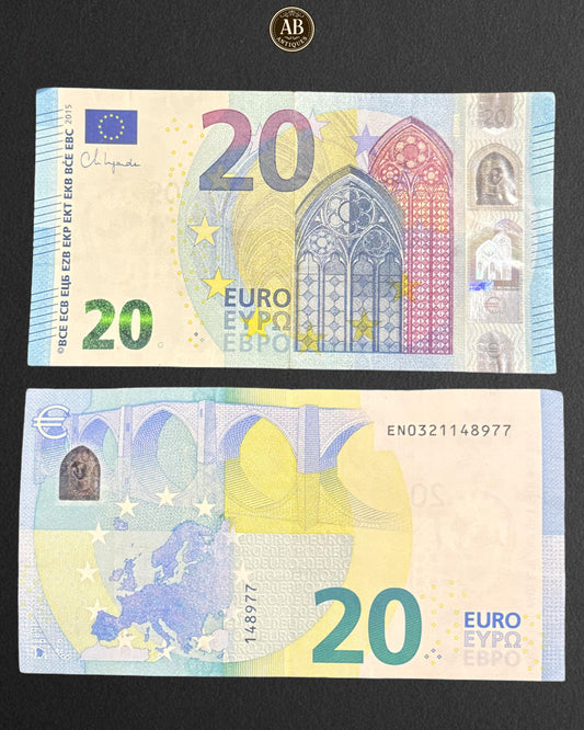 Euro Banknote – 20 Euros (Europa Series)